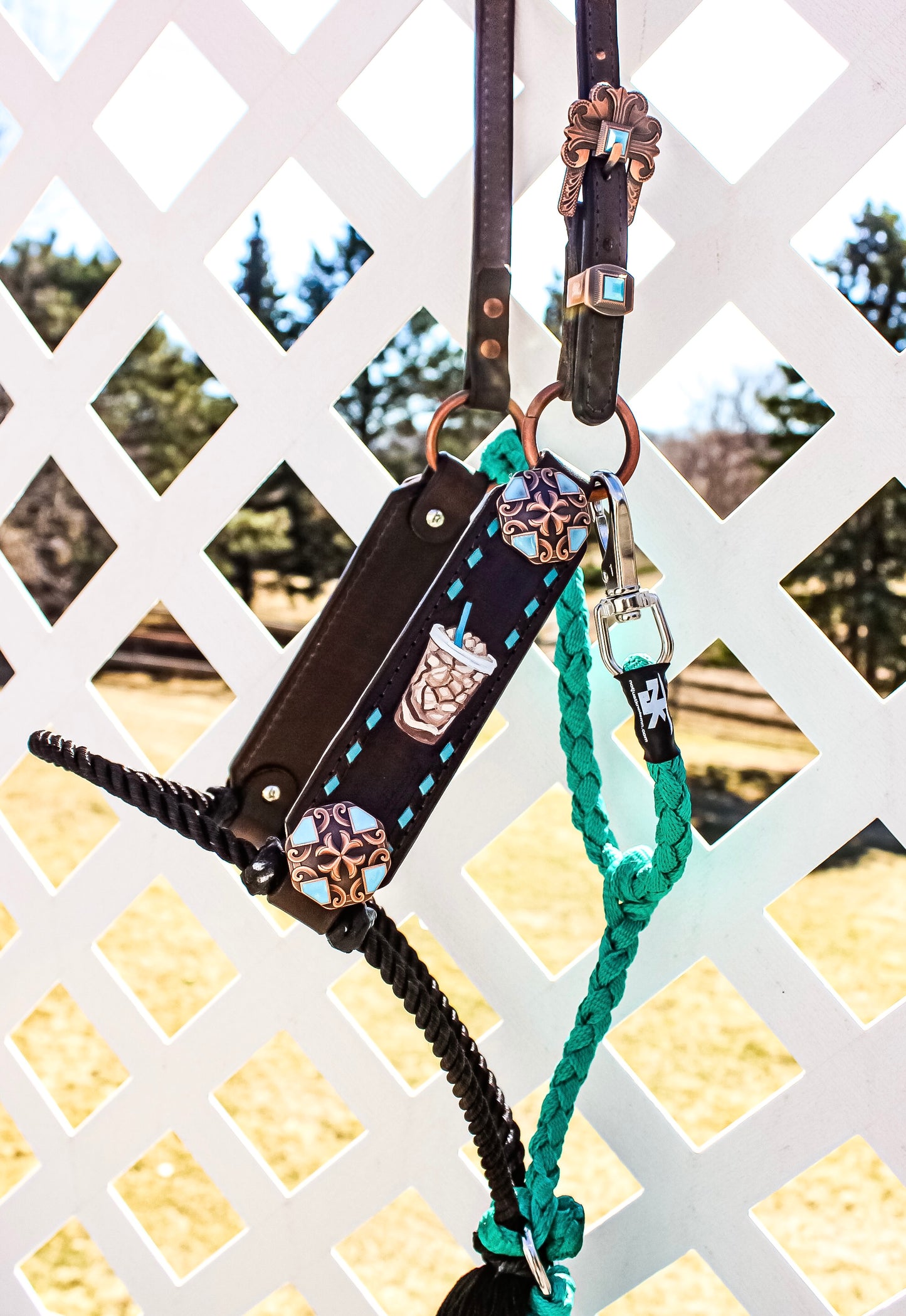 Custom Hybrid Lariat Halter