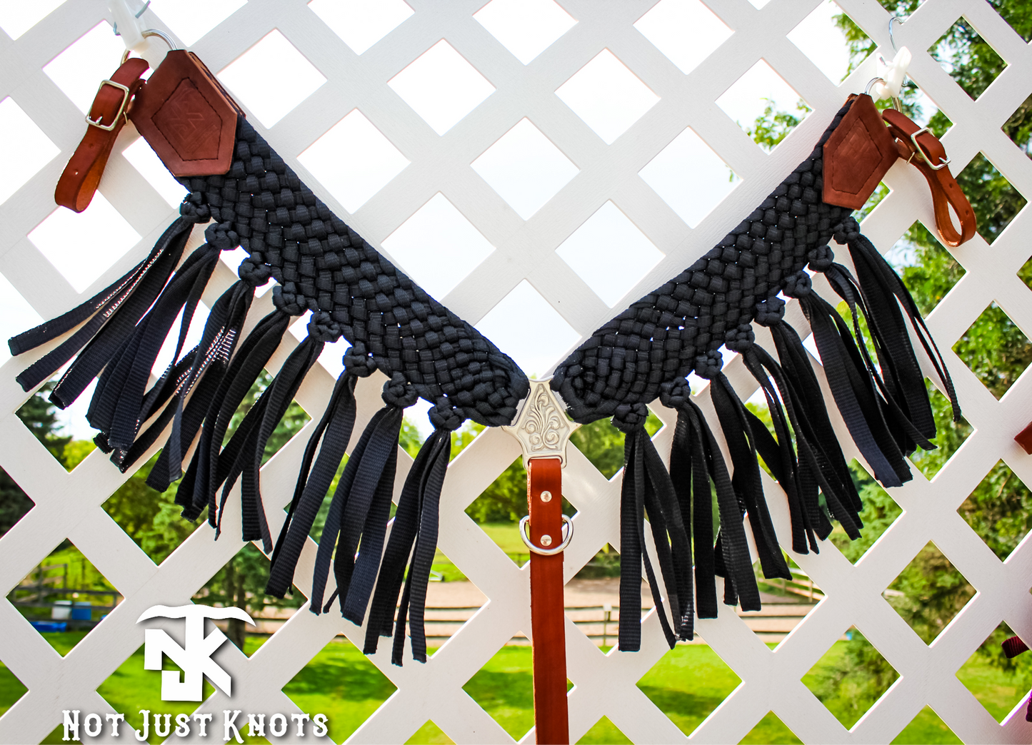 Fringe Muletape Breast Collar