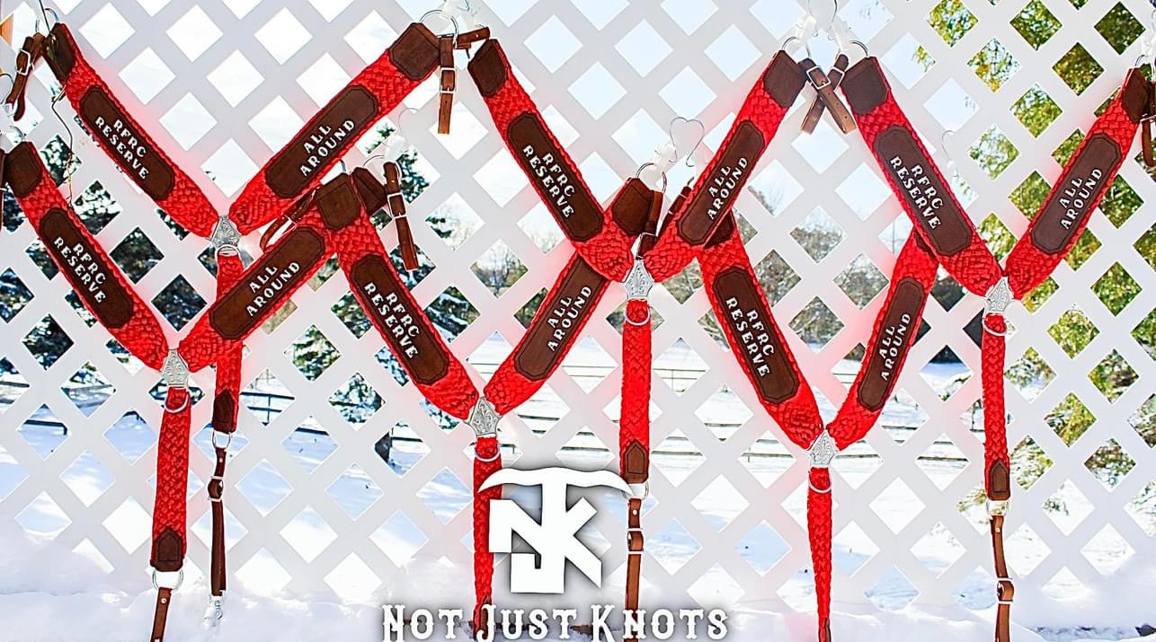 Custom Leather/Muletape Breast Collar