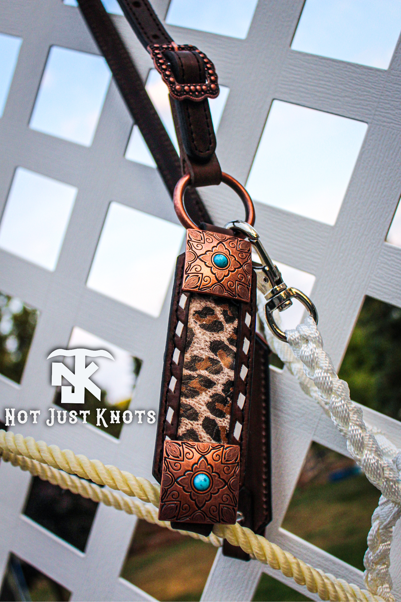 Custom Hybrid Lariat Halter