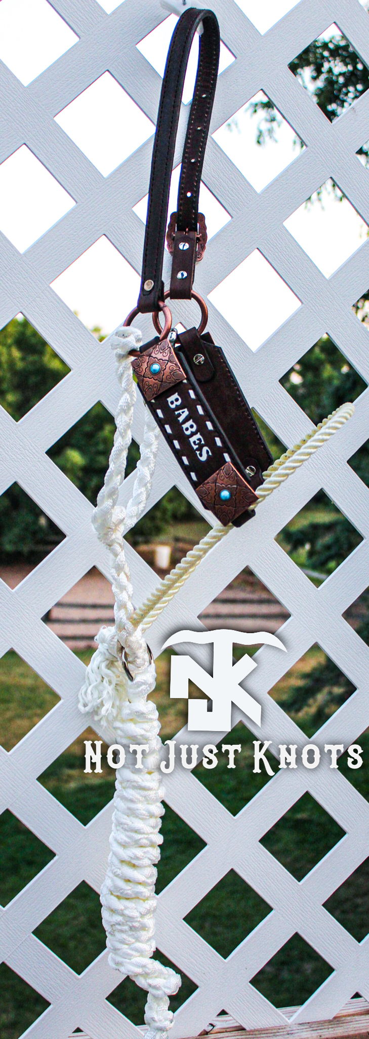 Custom Hybrid Lariat Halter