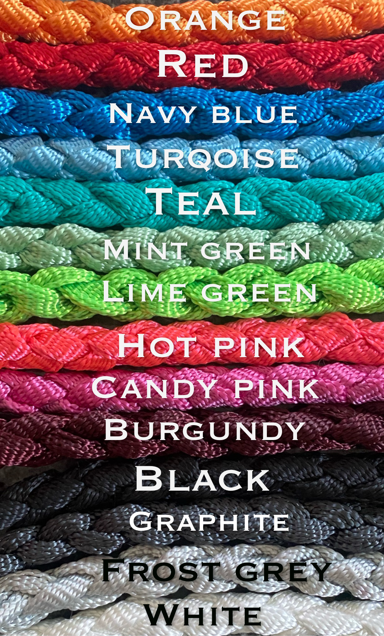 Custom Name Muletape Halter Elite