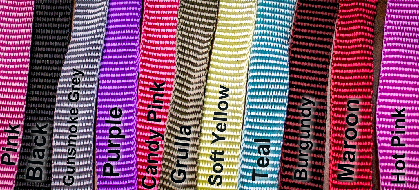 Custom Two Tone Ombre Muletape reins