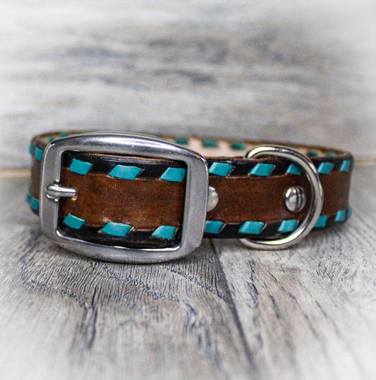 Personalized Leather Dog Collar