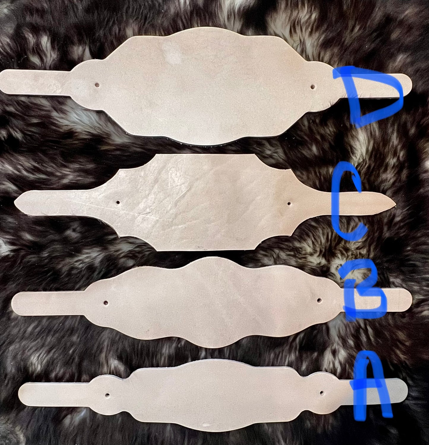 Custom Bronc Noseband with Inlay