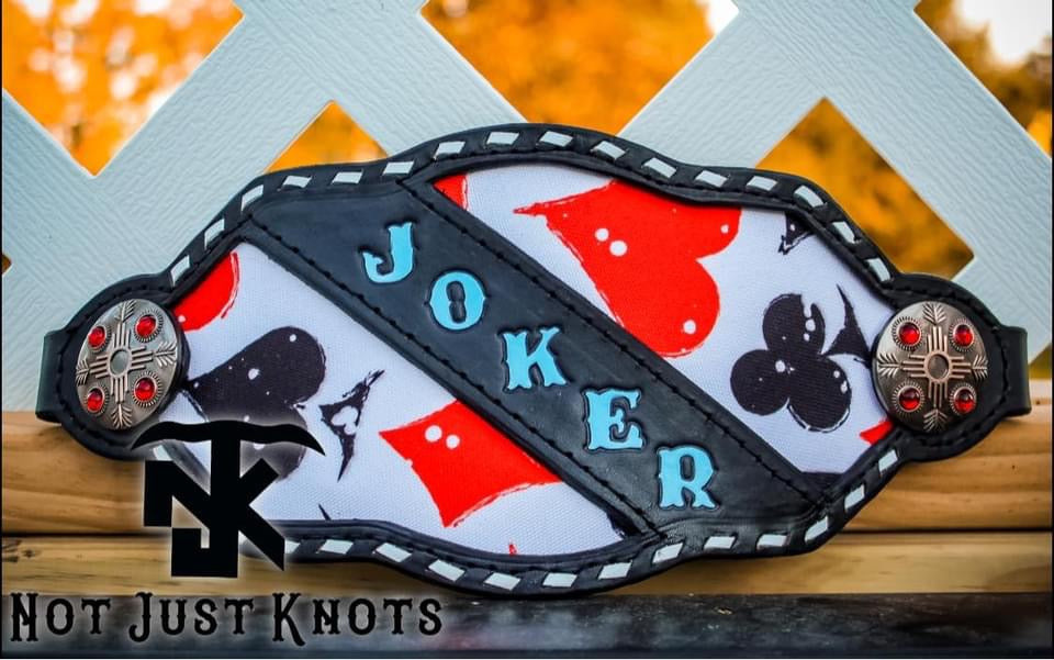 Custom Bronc Noseband with Inlay